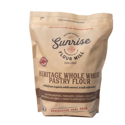 Ultra-Fine Heritage Whole Wheat Pastry Flour – Little Red Farm