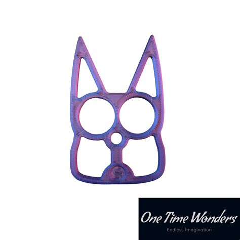 Self Defense Cat Keychain