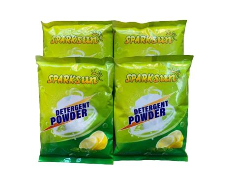 SPARKSUN Detergent Powder 500gm (Pack of 4) : Amazon.in: Health ...