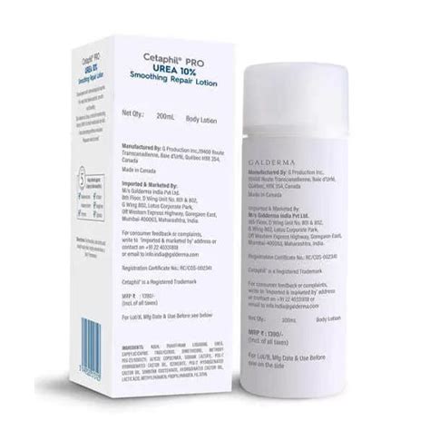 Cetaphil Pro Urea 10% Smoothing Repair Lotion | Moisturizer for Radiant ...