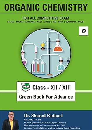 Buy Green Book Organic Chemistry : For All Competitive Exam Book Online ...