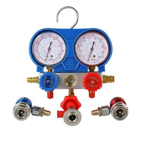 HVAC AC Manifold Gauge Air Conditioner A/C Freon | Ubuy India