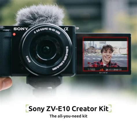 Rent sony zve10 vlogging camera creator kit in Bangalore | Zero Deposit ...