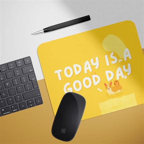 Today Good Day 3mm anti skid mouse pad