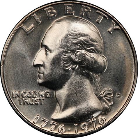 1776-1976 D 25c Ms | Washington Quarters | Coin