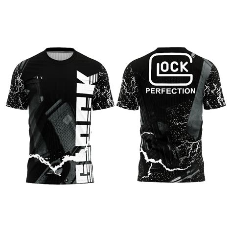 Glock T-Shirt Printed Team Glock Jersey New Design Full Sublimation ...