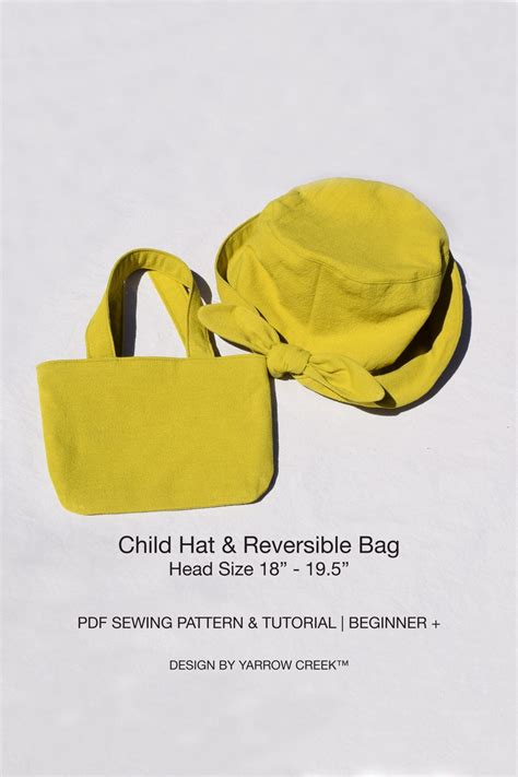 Image result for Child Sun Hat Pattern