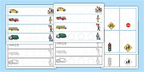 Transportation Fine Motor Activities 的图像结果