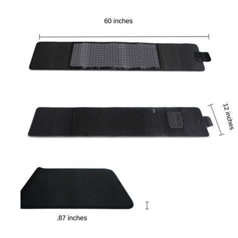 Red Light Therapy Mat for Full-Body Pain Relief & Recovery