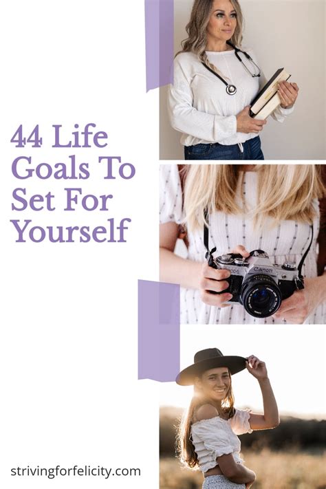 Image result for Life Goals Examples