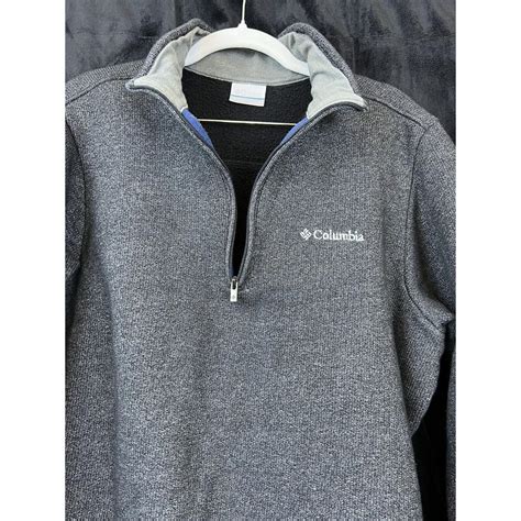 Columbia Men’s Quarter Zip Pullover Jacket Size M... - Depop