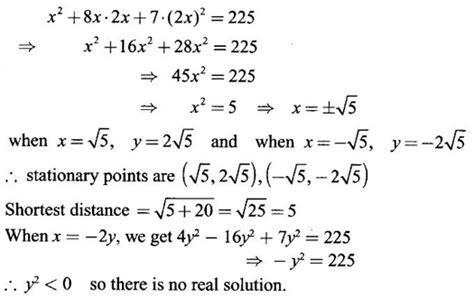 Applications: Maxima and Minima for Functions of Two Variables ...