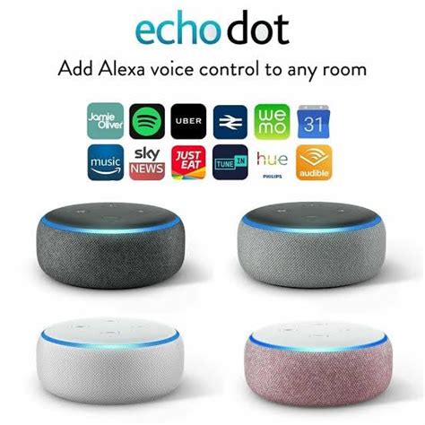 Echo Dot (3rd Gen) - #1 smart speaker brand in India with Alexa (Purple ...