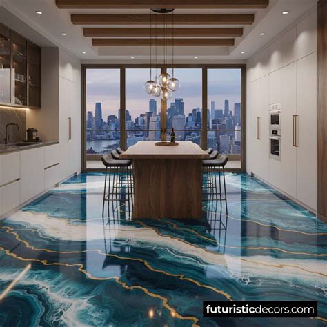 Epoxy Agate Flooring | Perfect Blend of Art, Color & Strength