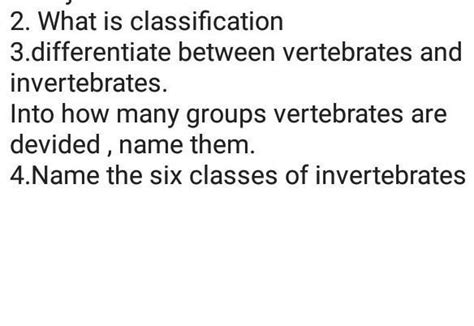 Help Its about Animals. The animal kingdom. No google. - Brainly.in