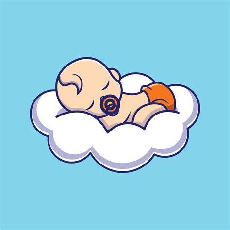 Cartoon Baby Sleeping