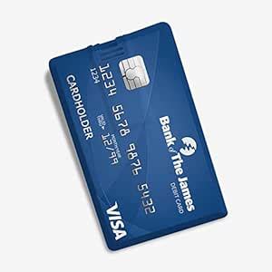 100Yellow Bank Card/Credit Card Shape 64 Gb Pen Drive, usb : Amazon.in ...