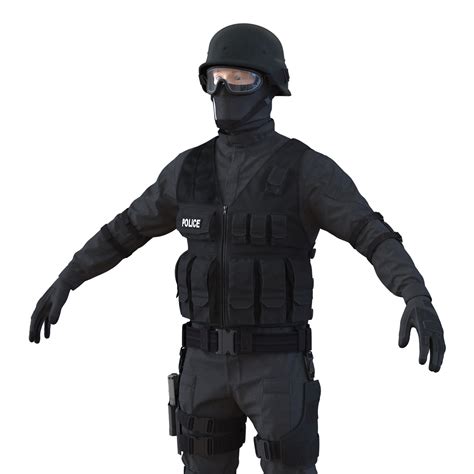 3D model SWAT Man | 3D Molier International