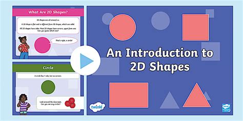 An Introduction to 2D Shapes PowerPoint (teacher made)