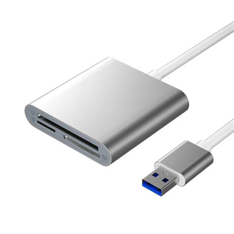 SD Card Reader USB, ZIYUETEK SD Memory Card Reader Writer Compact Flash ...