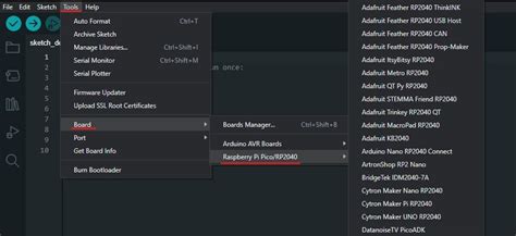 Arduino IDE Raspberry Pico 的图像结果