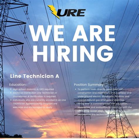 URE - Union Rural Electric Cooperative, Inc. on LinkedIn: #job # ...