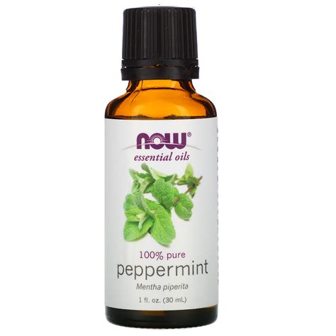 Now Foods, Essential Oils, Peppermint, 1 fl oz (30 ml) - iHerb