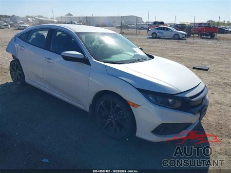 2020 Honda Civic SPORT Gasoline - 19XFC2F82LE014097