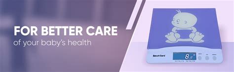 SMARTCARE Digital Baby Weighing Scale - Precise Infant to Adult Weight ...