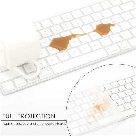 Silicone Keyboard Skin Cover for Apple iMac Magic Keyboard A1644 (MLA2 ...