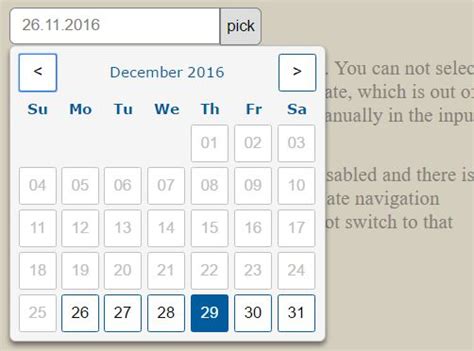 Android-Style Date Picker For jQuery Mobile - Mobi Pick | jQuery Plugin
