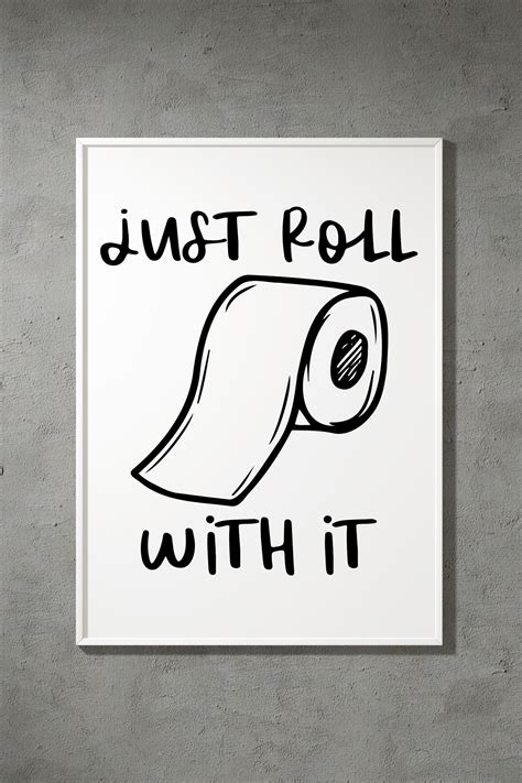 Free Funny Printable Bathroom Signs: 15 Wall Art Options