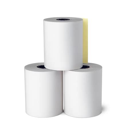 Staples 2 Part Carbonless Cash Register/POS Rolls, 3" x 90', 10 Rolls ...