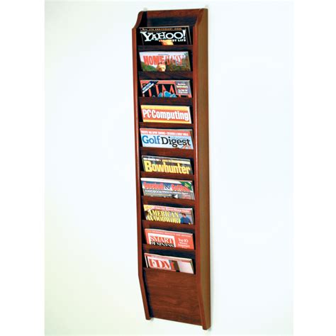 Wood Magazine Rack Wall at Edward Zoller blog