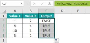 Logical Operators in Excel 的图像结果