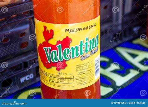 Valentina hot sauce editorial image. Image of pour, flavor - 159484655