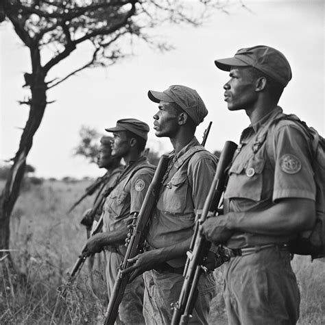 Antipoaching team protecting endangered animals | Premium AI-generated ...