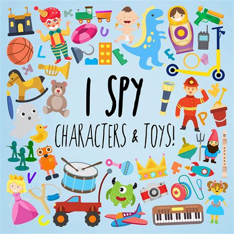 Amazon.com: I Spy - Characters and Toys! (I Spy Book Collection for ...