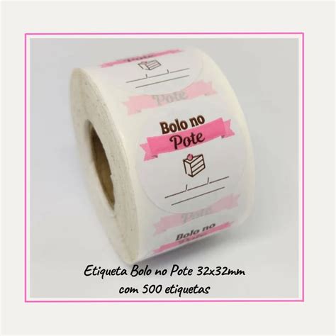 500 Round Sweet Cake In A Jar Adhesive Labels | SHEIN South Africa