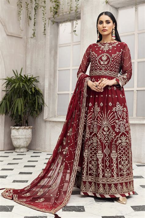 Alizeh Ik Dastaan Embroidered Chiffon Collection – Aashna – YourLibaas