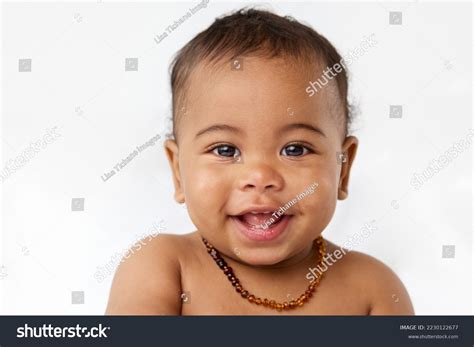 Smiling Baby With Teeth