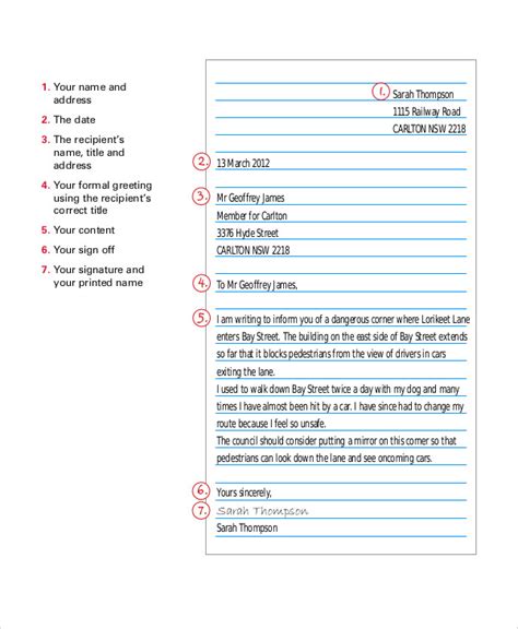 Business Letter 范文 的图像结果
