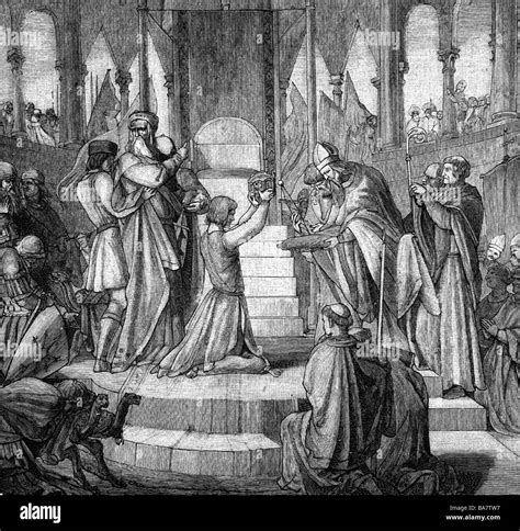 Co emperor with charlemagne hi-res stock photography and images - Alamy