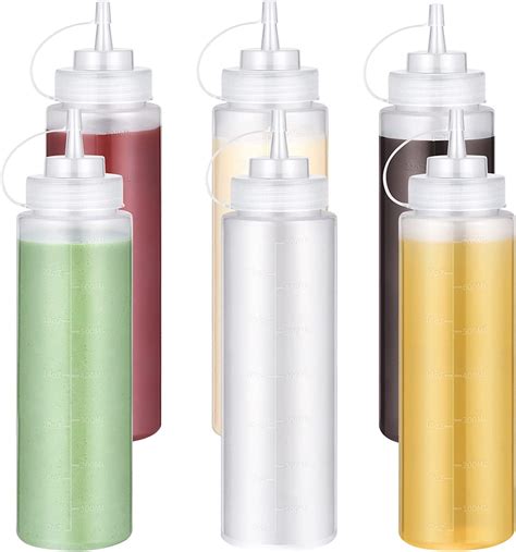 U-Taste Condiment Dispenser, Food Grade PE Plastic Squeeze Bottles ...