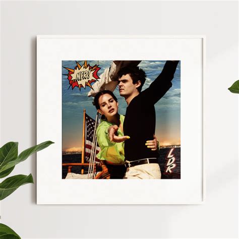 Jual Poster Album Art - LANA DEL REY | Ukuran 30 x 30 cm - Jakarta ...