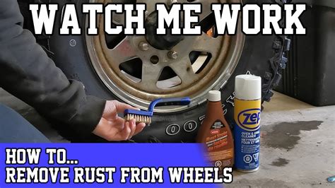 Image result for How to Get Rust Off Machine Wheel