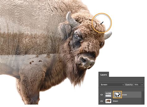 Make a double exposure