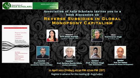 “Reverse Subsidies in Global Monopsony Capitalism” discussion on 22 ...