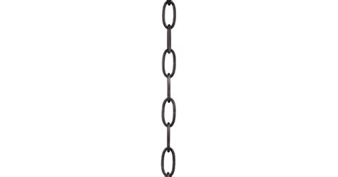Golden Lighting CHAIN-GMT-3.8 3 Foot Chain in Gun Metal Bronze ...