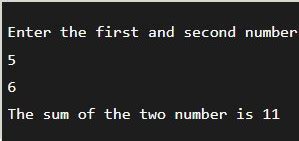 Calling a Function in C Program 的图像结果